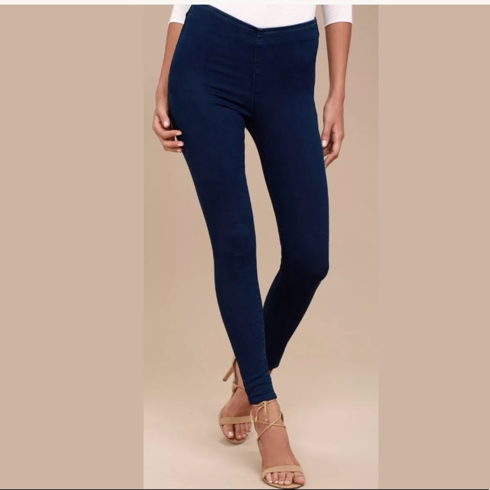 Free People Jean Leggings Size Long NWT - Picture 2 of 4